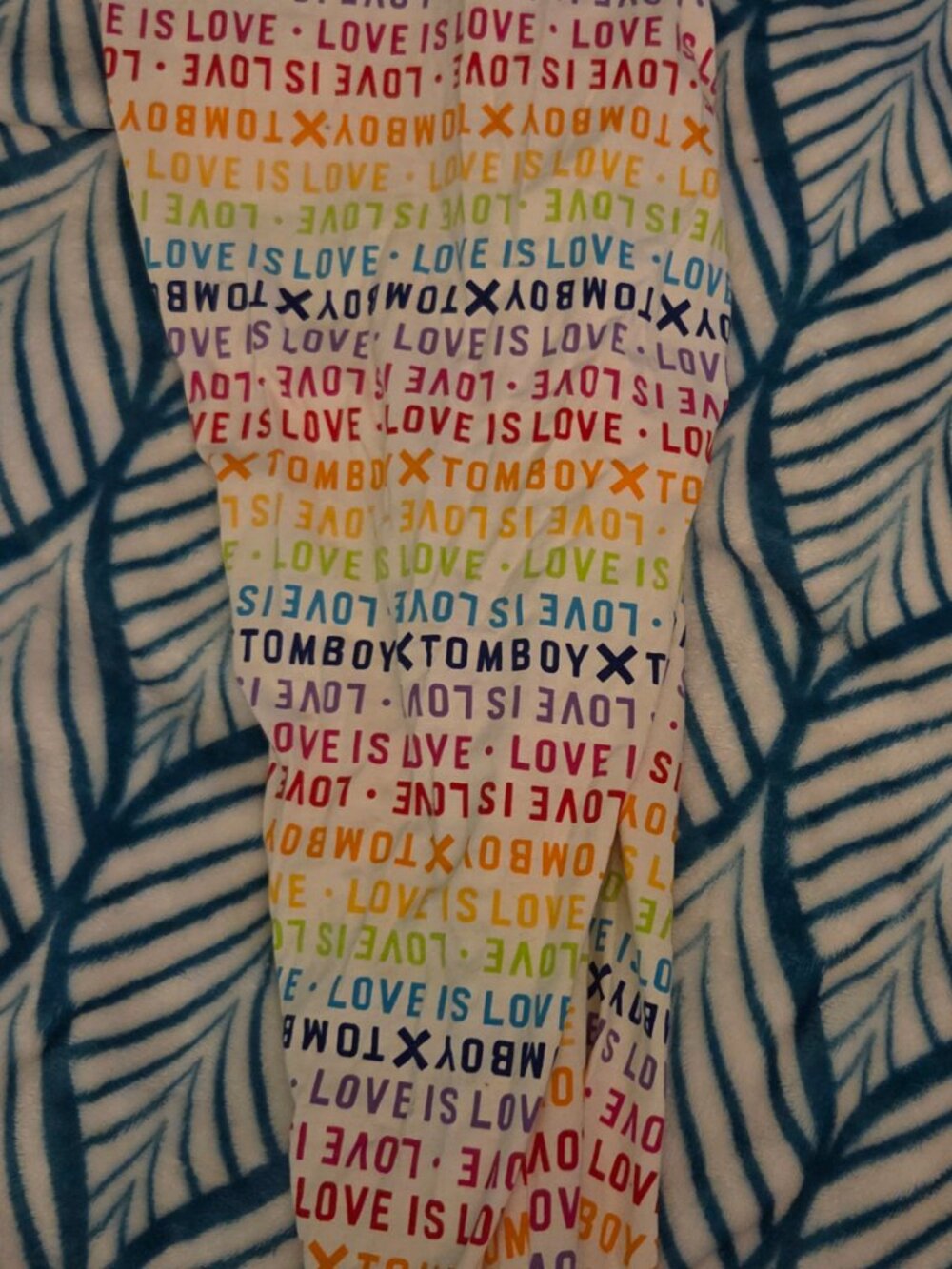 Tomboyx Rainbow Pajama Pants View 3